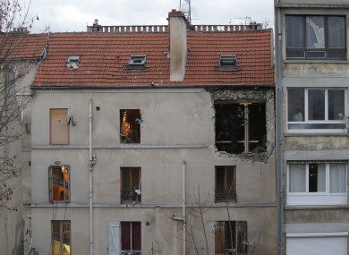 The building of a police raid on 19 November 2015