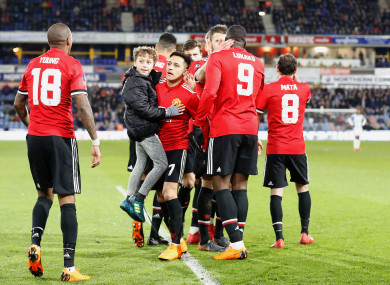Man United safely progressed this evening.