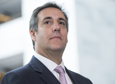 Michael Cohen said he didn't make the payment on the president's behalf.
