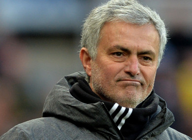 Jose Mourinho (file pic).