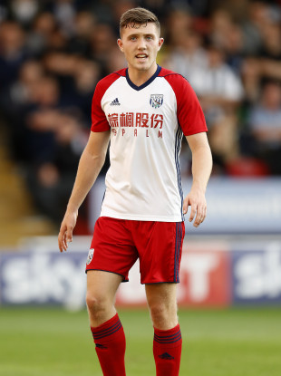 O'Shea in action for the Baggies during a pres-season friendly.