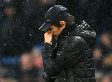 Chelsea head coach Conte.