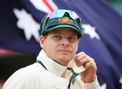 Australian skipper Steve Smith.