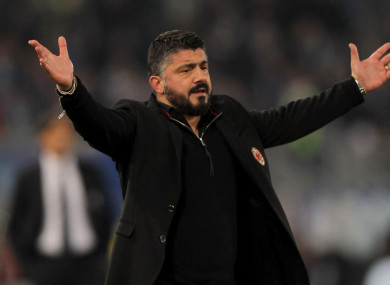 Gennaro Gattuso (file pic).