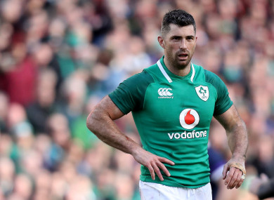 Kearney started in all five of Ireland's championship games this year.