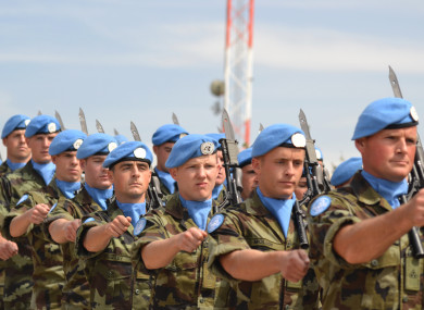 The Irish Defence Forces are shortlisted for their peacekeeping efforts.