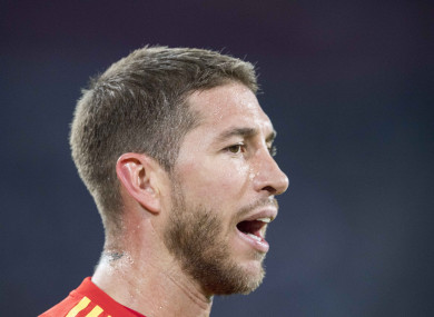 Sergio Ramos (file pic).