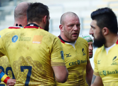 Romania were due to be in Ireland's pool.