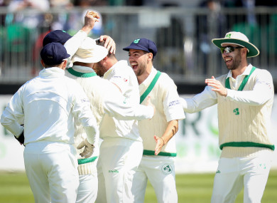 Ireland enjoyed two good sessions before Pakistan hit back.