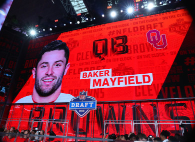 Mayfield: the Browns got their man.