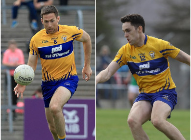 The Brennan brothers, Gary (left) and Shane (right).