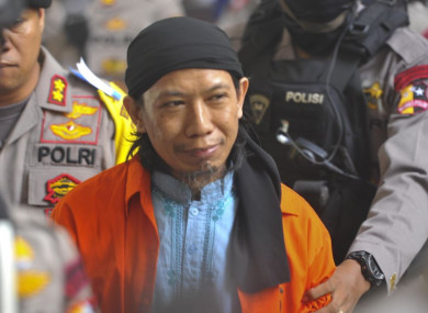 Aman Abdurrahman in court today.