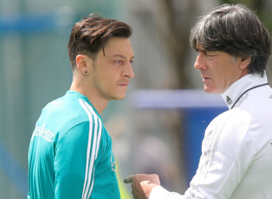Germany star Mesut Ozil