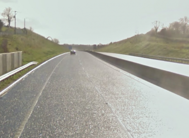 The crash happened between junctions 12 and 13 on the M18.