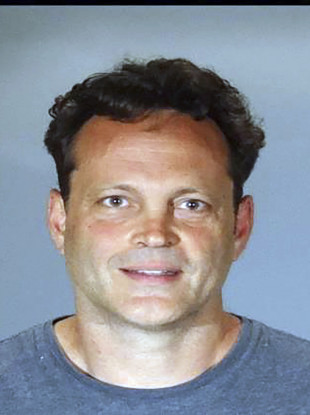 Booking photo released by the Manhattan Beach Police Department shows actor Vince Vaughn.