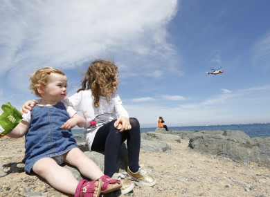 Michelle and Taylor Glynn at Bray Air Display 2017.