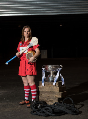 Coork camogie captain Aoife Murray.