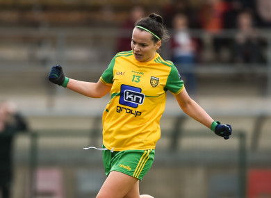 Geraldine McLaughlin was on song today.