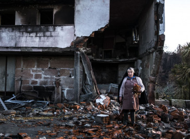 Beatriz Augusto lost her house in Vouzela in last year's deadly fires.