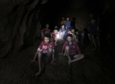 The boys who were found last night.
