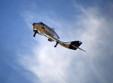 Virgin Galactic's SpaceShipTwo VSS Unity