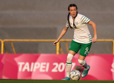 Claire O'Riordan recently made the move to Bundesliga side Duisburg.