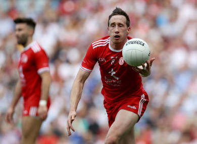 Colm Cavanagh in action for Tyrone.