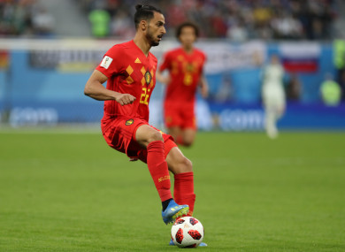 The 29-year-old starred for Belgium in the World Cup as they secured third place.