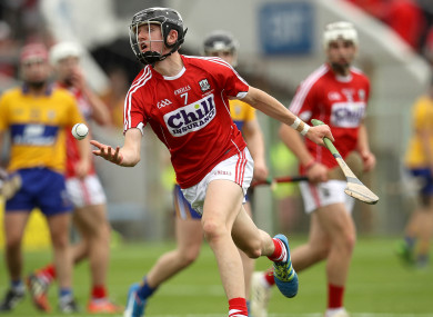Millerick in action for Cork's minors in 2017.