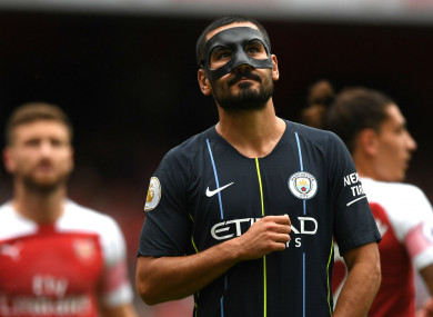 Manchester City's Ilkay Gundogan