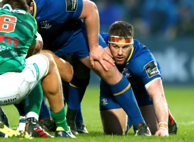 O'Brien last played during Leinster's home loss to Benetton.