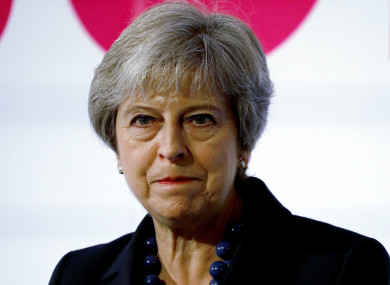 British Prime Minister Theresa May