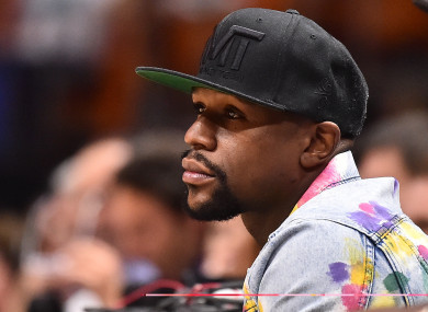 Floyd Mayweather (file pic).