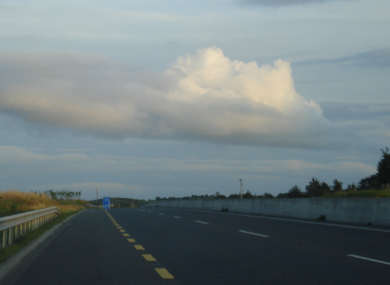 The M17/18 motorway opened last year.