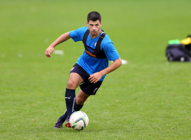 Conor Davis pictured during his time at Reading.