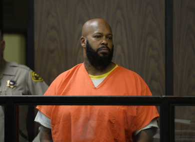 Marlon 'Suge' Knight in court in 2015