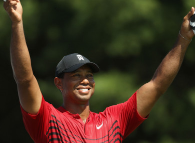 Tiger Woods will be in action in the Ryder Cup in Paris at the end of this month.