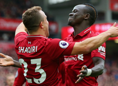 The Reds have won seven from seven.