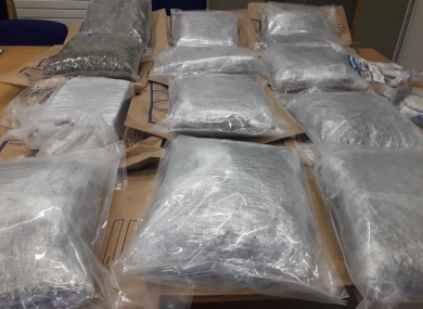 The seized drugs