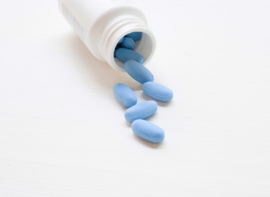 A bottle of PrEP ( Pre-Exposure Prophylaxis).