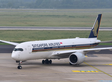 File photo - Singapore Airlines Airbus A350-900