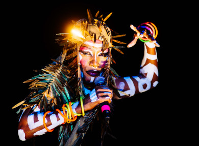 One of the many artists Ruth Medjber has photographed is Grace Jones.
