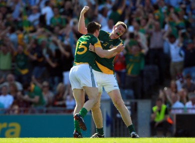 Stephen Bray practises his upper-cut during last summer's Leinster championship.