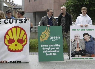 Opponents of the Corrib Gas project have demanded that the government nationalise the mining project - especially given the potential value of offshore oil and gas deposits.
