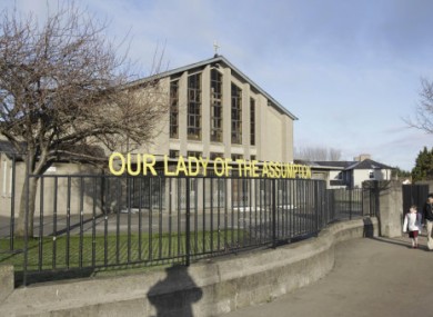 The Church of the Assumption in Ballyfermot, the Parish where former priest Tony Walsh ministered between 1978 and 1985.