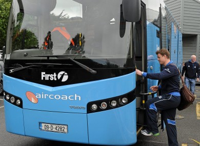 Regular Aircoach passenger Brian O'Driscoll