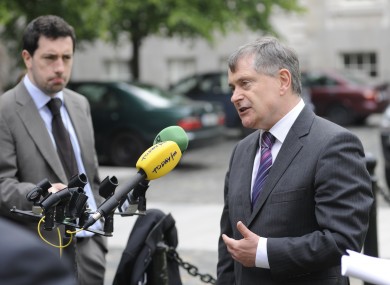 Minister for Public Expenditure Brendan Howlin at the Croke Park deal progress review last month