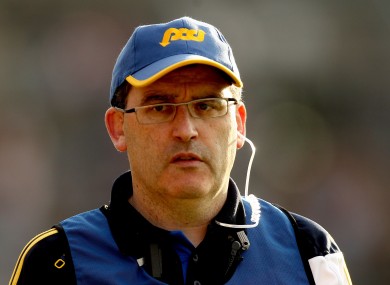 Ger O'Loughlin: quits after two seasons in charge.