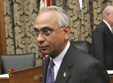 Deven Sharma will step down as the President of ratings agency S&P within a month - just weeks after it downgraded the US.