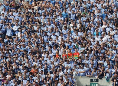 Hill 16 will be packed to capacity again this Sunday as the Dubs take on Donegal for a place in the All-Ireland final.